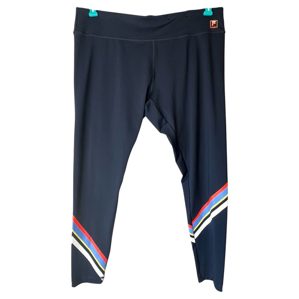 Fila Navy Blue Workout Leggings Size XL